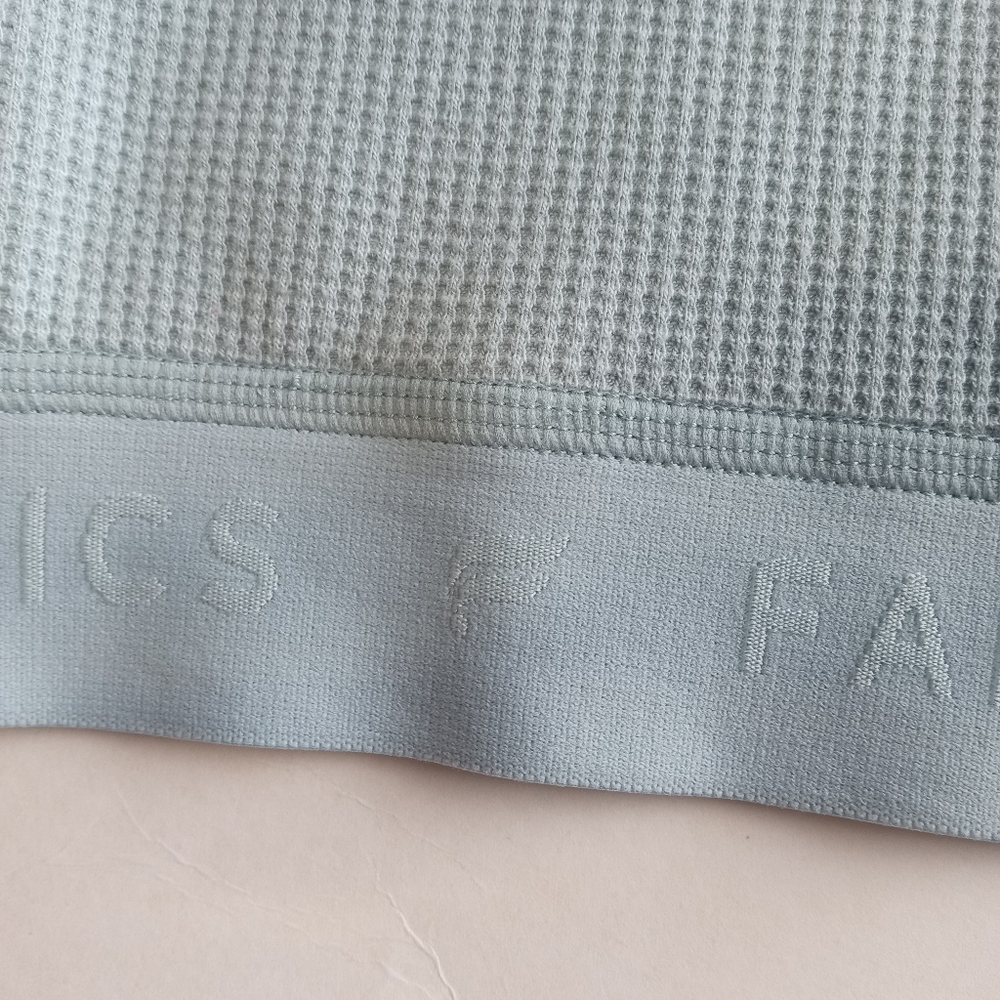 SOLD!Fabletics Serena Lounge Bralette In Silvermist Mint Blue - Picture 3 of 8